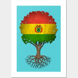 Tree of Life with Bolivian Flag Posters and Art